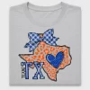 Texas Doodle Heart DTF Transfer