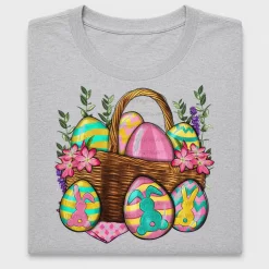 Easter Egg Basket DTF Transfer