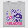 Unicorn My 9th Birthday DTF Transfer