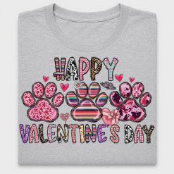 Happy Valentine's Day Paws DTF Transfer