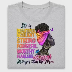 Black Woman Empowerment DTF Transfer