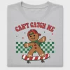 Retro Gingerbread Skateboard DTF Transfer