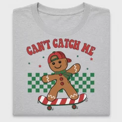 Retro Gingerbread Skateboard DTF Transfer