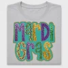 Mardi Gras DTF Transfer Design