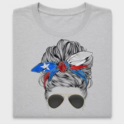 Texas Messy Bun DTF Transfer