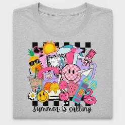 Retro Summer Is Calling DTF Transfer