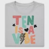 Ten Is Awesome DTF Transfer