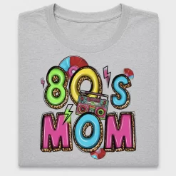 80s Mom Life DTF Transfer Design