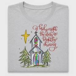 O Holy Night Church DTF Transfer