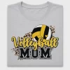 Volleyball Mom Black Gold DTF Transfer