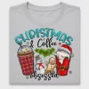 Christmas Coffee Obsessed DTF Transfer