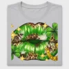 St. Patrick's Day Lips DTF Transfer