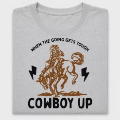 Western Cowboy Up DTF Transfer