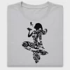 Mermaid Silhouette Floral DTF Transfer