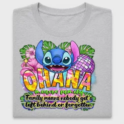 Ohana Family Stitch DTF Transfer