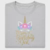 Unicorn Mom Birthday Girl DTF Transfer