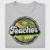 Lucky Teacher Leopard Print DTF Transfer
