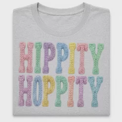 Hippy Hoppy Knit DTF Transfer