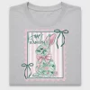 Floral Bunny Easter DTF Transfer