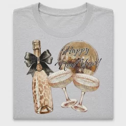 Coquette New Year Champagne DTF Transfer