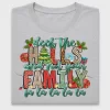 Deck The Halls Christmas DTF Transfer