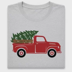 Retro Christmas Truck DTF Transfer