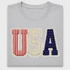 Vintage USA Patchwork DTF Transfer
