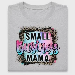 Small Business Mama Leopard DTF Transfer