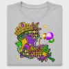 Mardi Gras Louisiana Map DTF Transfer