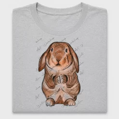 Watercolor Easter Bunny DTF Transfer