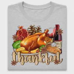 Thankful Turkey Thanksgiving DTF Transfer