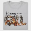 Happy Fall Leopard Pumpkin DTF Transfer