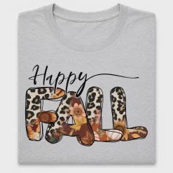 Happy Fall Leopard Pumpkin DTF Transfer