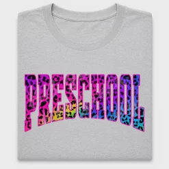 Preschool Leopard Rainbow DTF Transfer