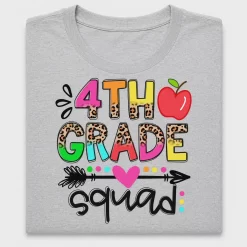 Fourth Grade Squad DTF Transfer