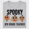 Spooky 8th Grade Teacher DTF Transfer