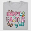 Leopard Happy Easter Y'all DTF Transfer