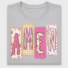 Amen Floral DTF Transfer