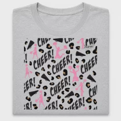 Cheer Leopard Print DTF Transfer
