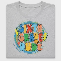 Sixth Grade Dude Back to School DTF Transfer