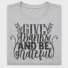 Give Thanks and Be Grateful DTF Transfer