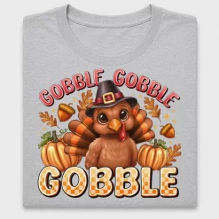 Gobble Gobble Turkey DTF Transfer