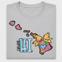 Hawaii Floral Doodle DTF Transfer