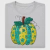 Boho Floral Pumpkin DTF Transfer