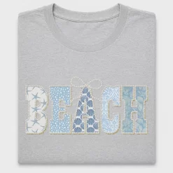 Coastal Beach Patch DTF Transfer