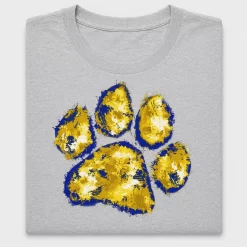 Distressed Paw Print DTF Transfer