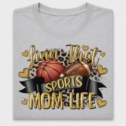 Sports Mom Life DTF Transfer