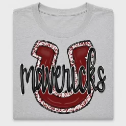 Maverick Horseshoe DTF Transfer