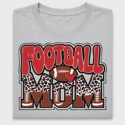 Football Mom Leopard DTF Transfer