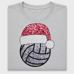Santa Hat Volleyball DTF Transfer